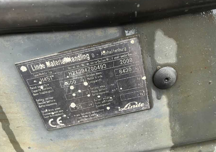 Linde H45T - Pirun më gaz: foto 4 Linde H45T - Pirun më gaz: foto 4