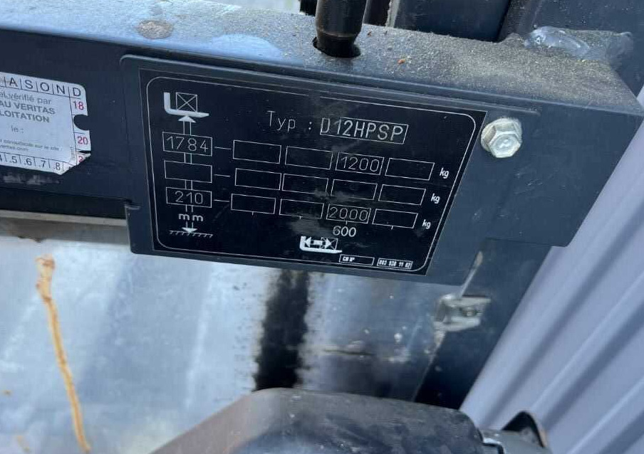 Linde L12LHP - Stivosës: foto 5 Linde L12LHP - Stivosës: foto 5