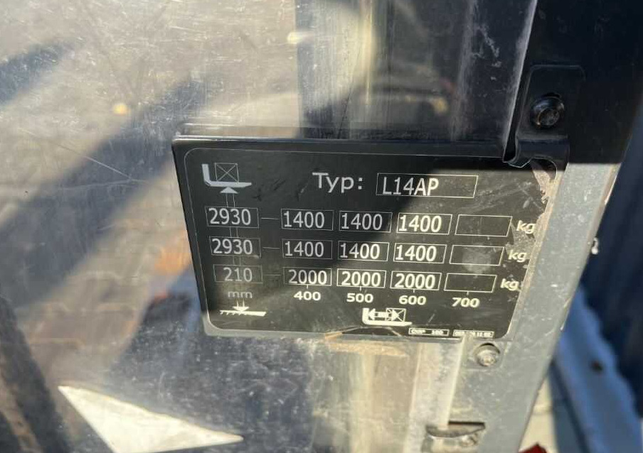 Linde L14AP - Stivosës: foto 5 Linde L14AP - Stivosës: foto 5