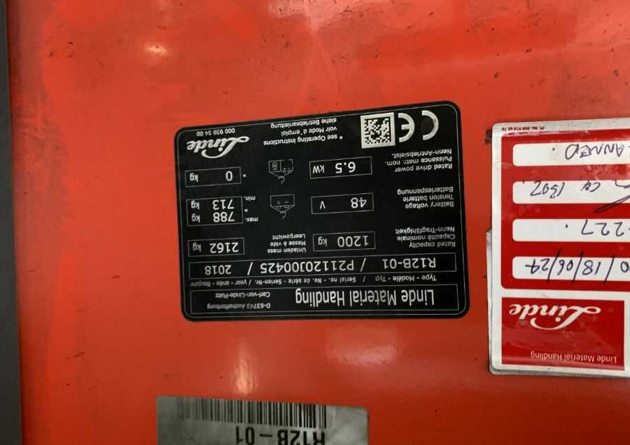 Linde R12B - Pirun ritërheqës: foto 4 Linde R12B - Pirun ritërheqës: foto 4