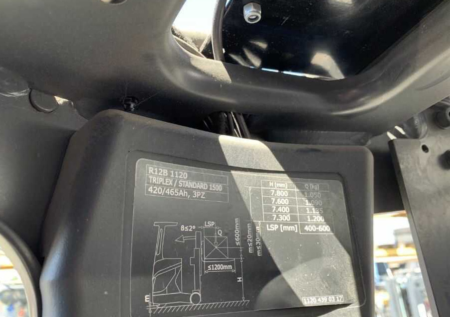 Pirun ritërheqës Linde R12B: foto 6