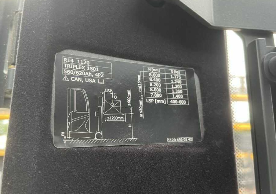 Linde R14-01 - Pirun ritërheqës: foto 5 Linde R14-01 - Pirun ritërheqës: foto 5