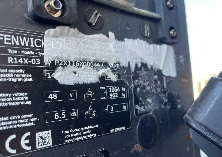Linde R14X - Pirun ritërheqës: foto 4 Linde R14X - Pirun ritërheqës: foto 4