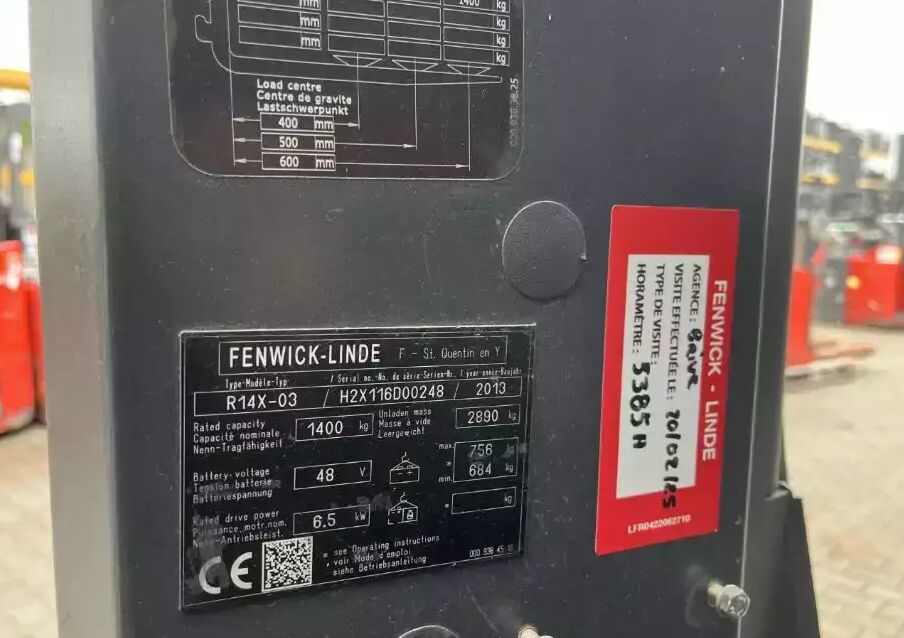 Linde R14X - Pirun ritërheqës: foto 4 Linde R14X - Pirun ritërheqës: foto 4