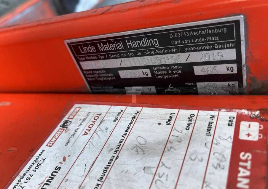Linde T20P - Pirun paletash: foto 4 Linde T20P - Pirun paletash: foto 4