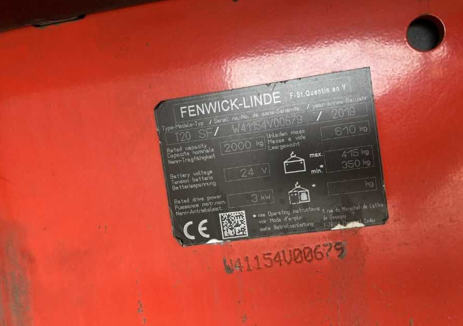 Linde T20SF - Pirun paletash: foto 4 Linde T20SF - Pirun paletash: foto 4