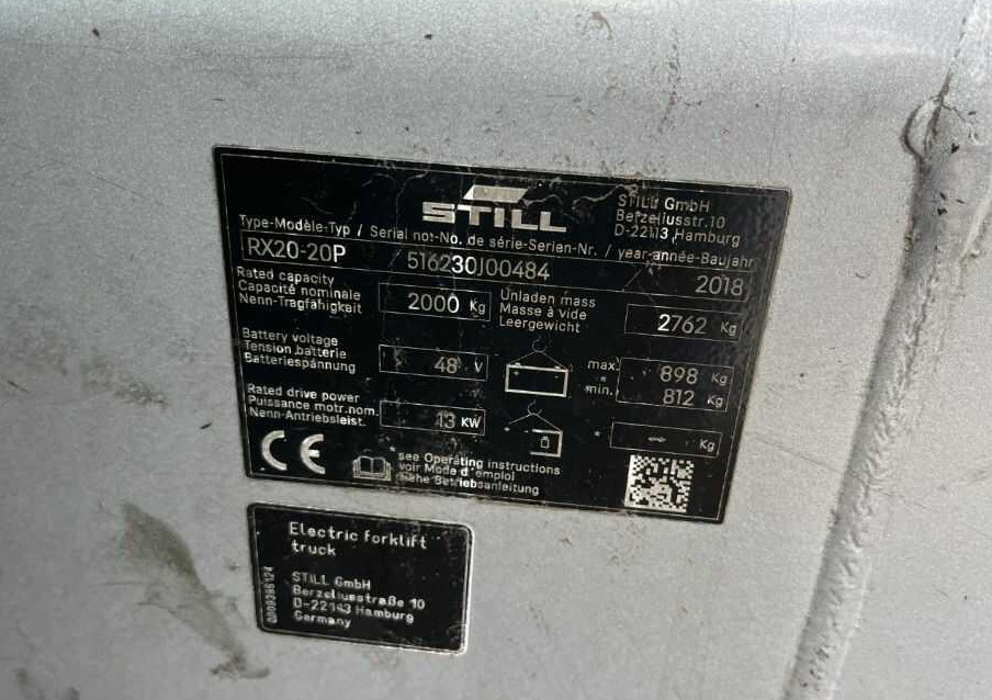 Still RX20-20P - Pirun elektrik: foto 4 Still RX20-20P - Pirun elektrik: foto 4