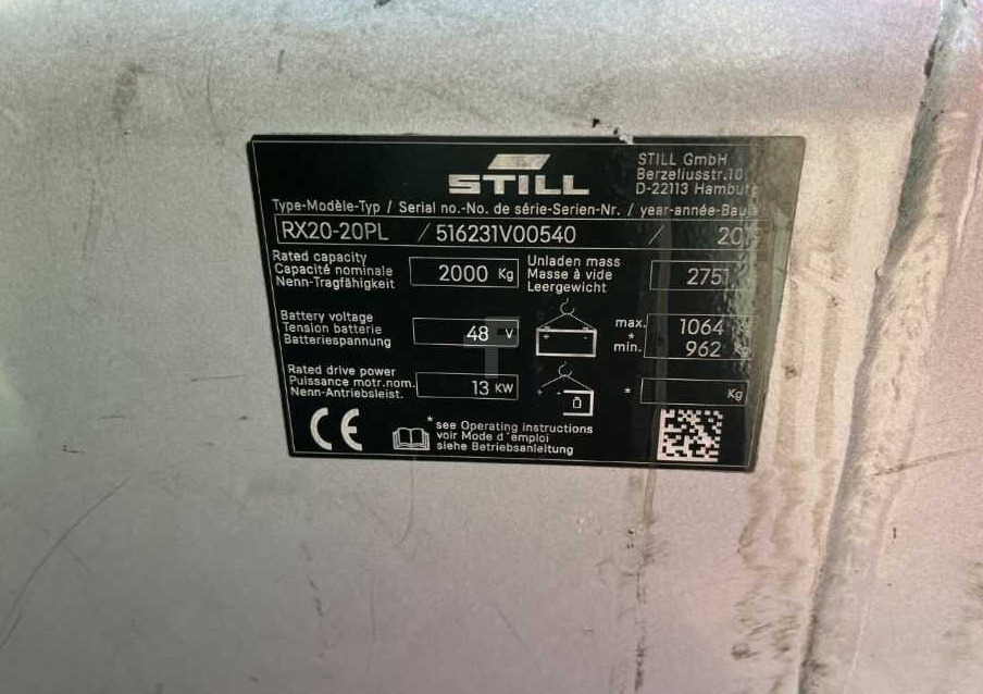 Still RX20-20PL - Pirun elektrik: foto 4 Still RX20-20PL - Pirun elektrik: foto 4