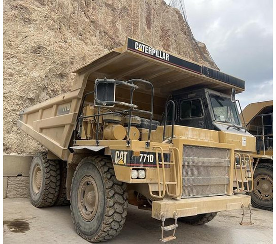 Caterpillar 771D - Shkarkues: foto 1 Caterpillar 771D - Shkarkues: foto 1
