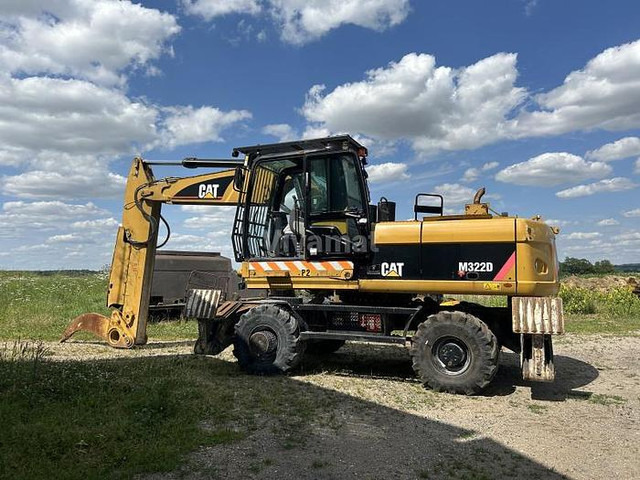 Caterpillar M322D VAH - Miniekskavator: foto 1 Caterpillar M322D VAH - Miniekskavator: foto 1