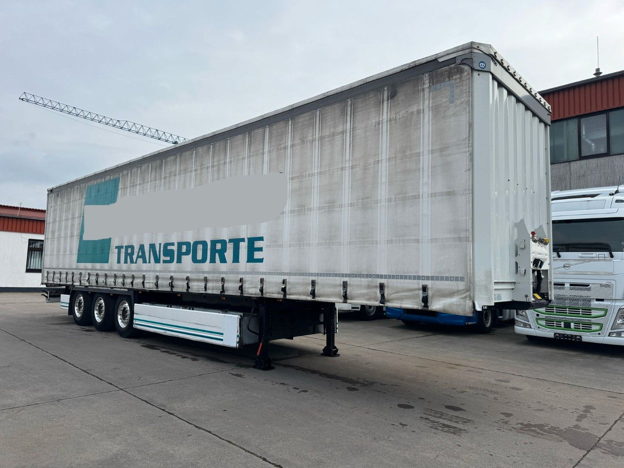 Krone PR.PL * ALCOA * PALLETENKASTEN *LIFTACHSE * - Gjysmë rimorkio me tendë: foto 1 Krone PR.PL * ALCOA * PALLETENKASTEN *LIFTACHSE * - Gjysmë rimorkio me tendë: foto 1