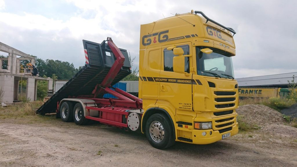 Scania R 730 Abroller voll Luft Scania R 730 Abroller voll Luft - Kamion vetëngarkues: foto 4 Scania R 730 Abroller voll Luft Scania R 730 Abroller voll Luft - Kamion vetëngarkues: foto 4