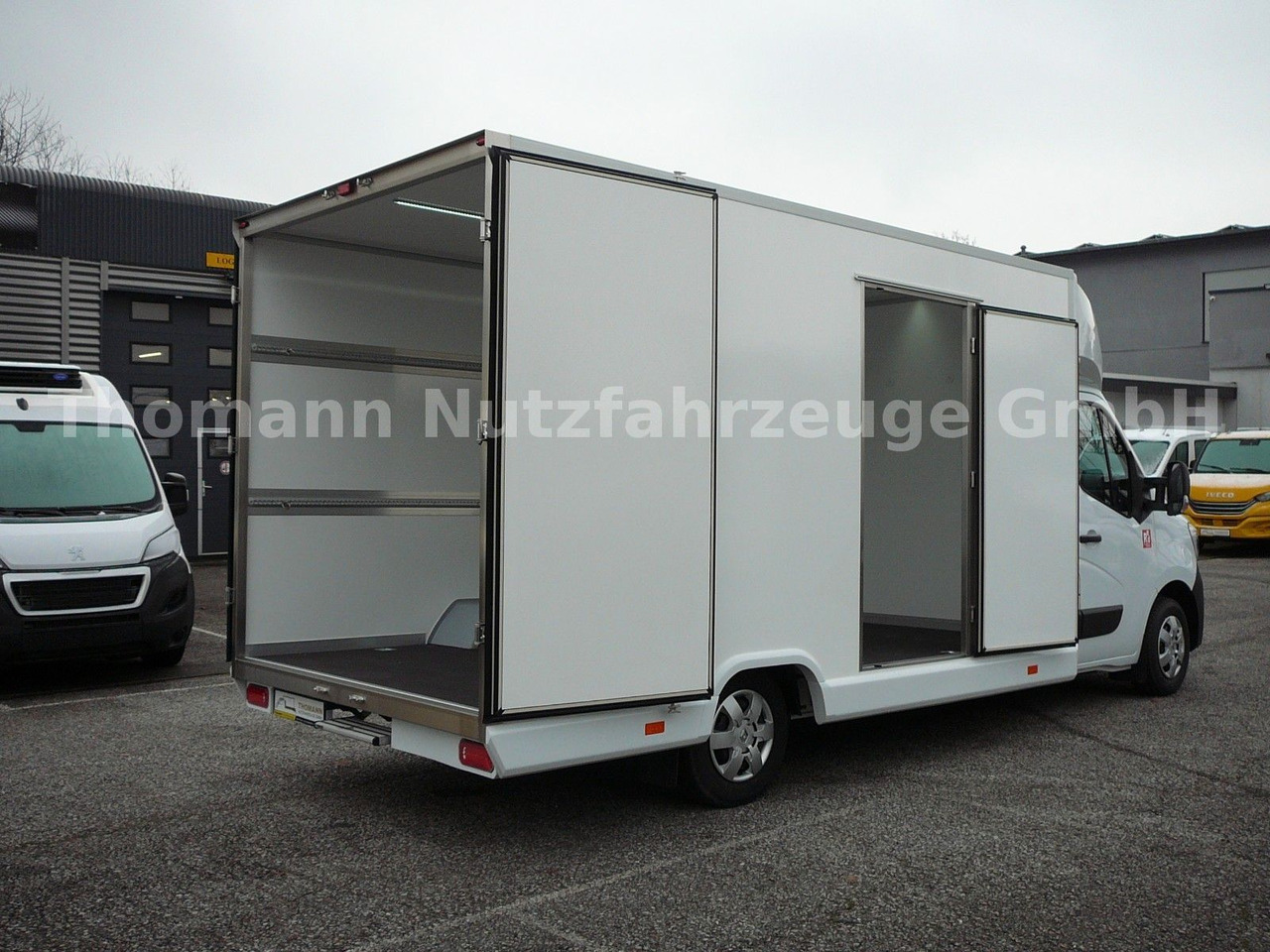 Kamioncine me kontinier Renault Master Koffer Extra Tief: foto 10