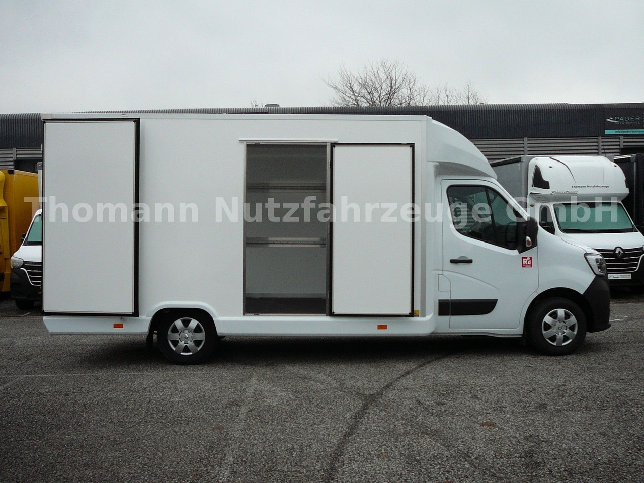 Kamioncine me kontinier Renault Master Koffer Extra Tief: foto 8