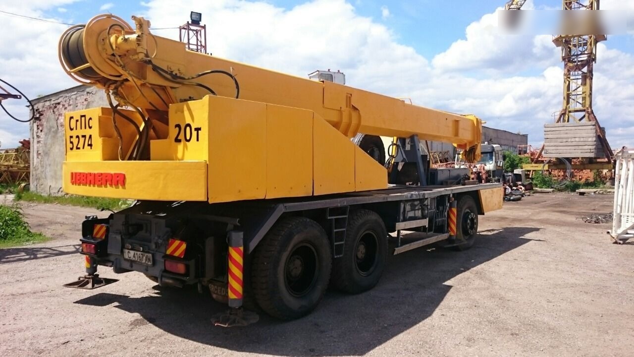 Liebherr LTM 1020 - Autovinç: foto 4 Liebherr LTM 1020 - Autovinç: foto 4