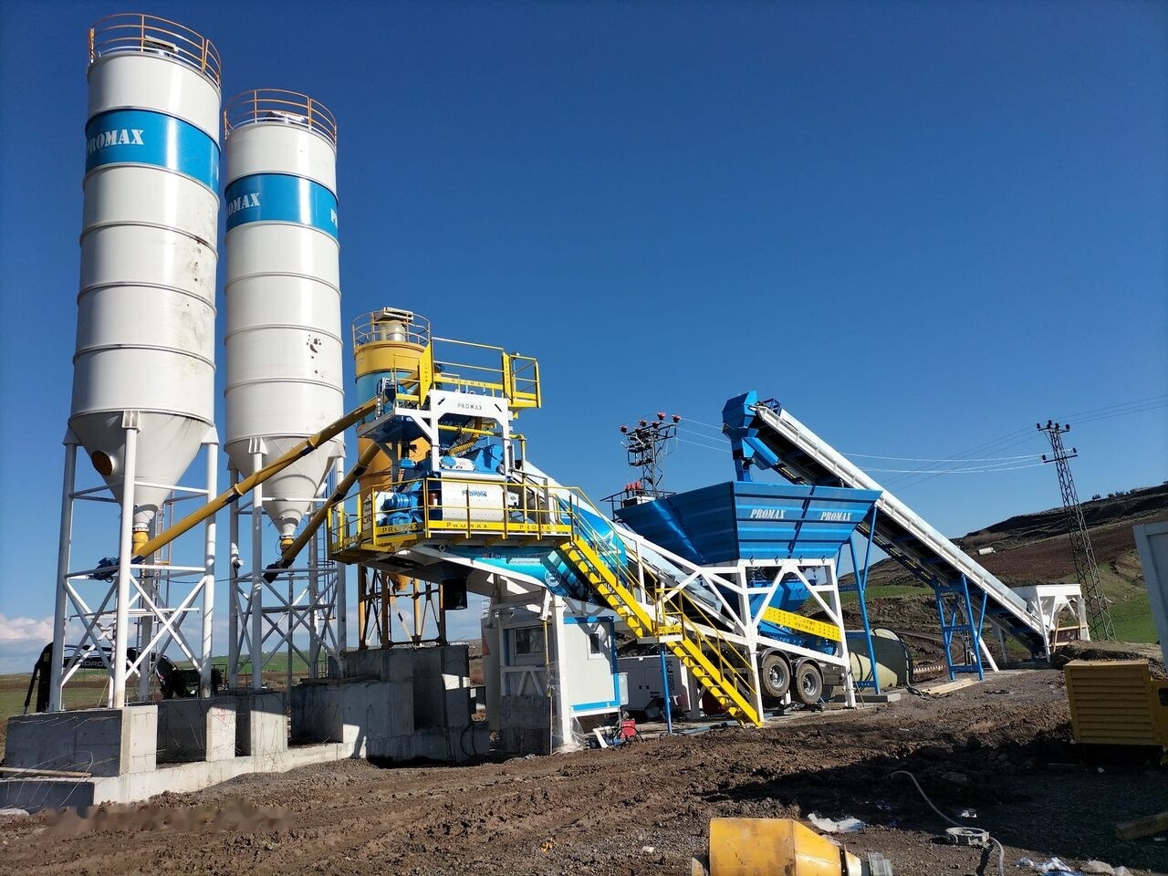 Promax Mobile Concrete Batching Plant PROMAX M100-TWN (100m³/h) - Impiant betoni: foto 3 Promax Mobile Concrete Batching Plant PROMAX M100-TWN (100m³/h) - Impiant betoni: foto 3