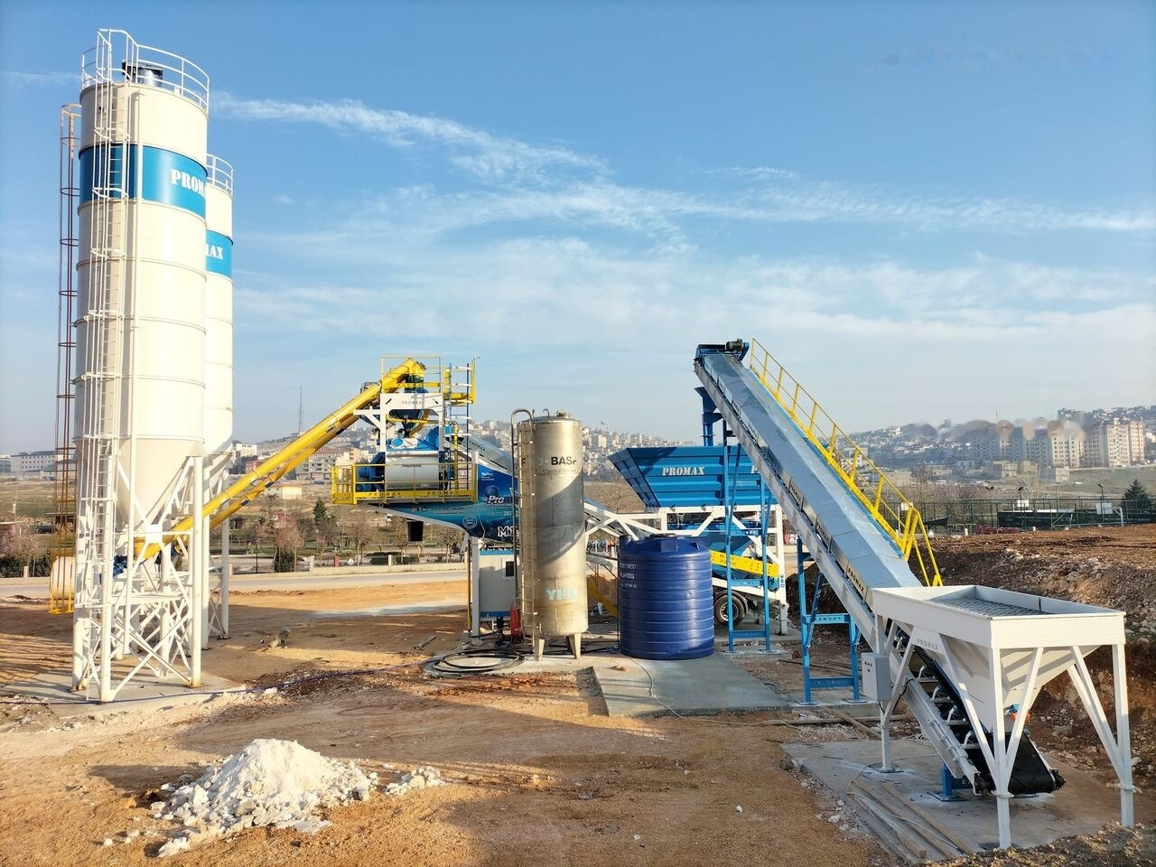 Promax Mobile Concrete Batching Plant PROMAX M100-TWN (100m³/h) - Impiant betoni: foto 2 Promax Mobile Concrete Batching Plant PROMAX M100-TWN (100m³/h) - Impiant betoni: foto 2