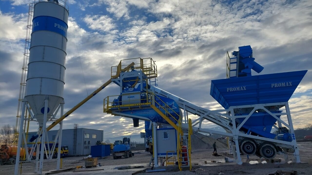 Promax Mobile Concrete Batching Plant PROMAX M100-TWN (100m³/h) - Impiant betoni: foto 4 Promax Mobile Concrete Batching Plant PROMAX M100-TWN (100m³/h) - Impiant betoni: foto 4