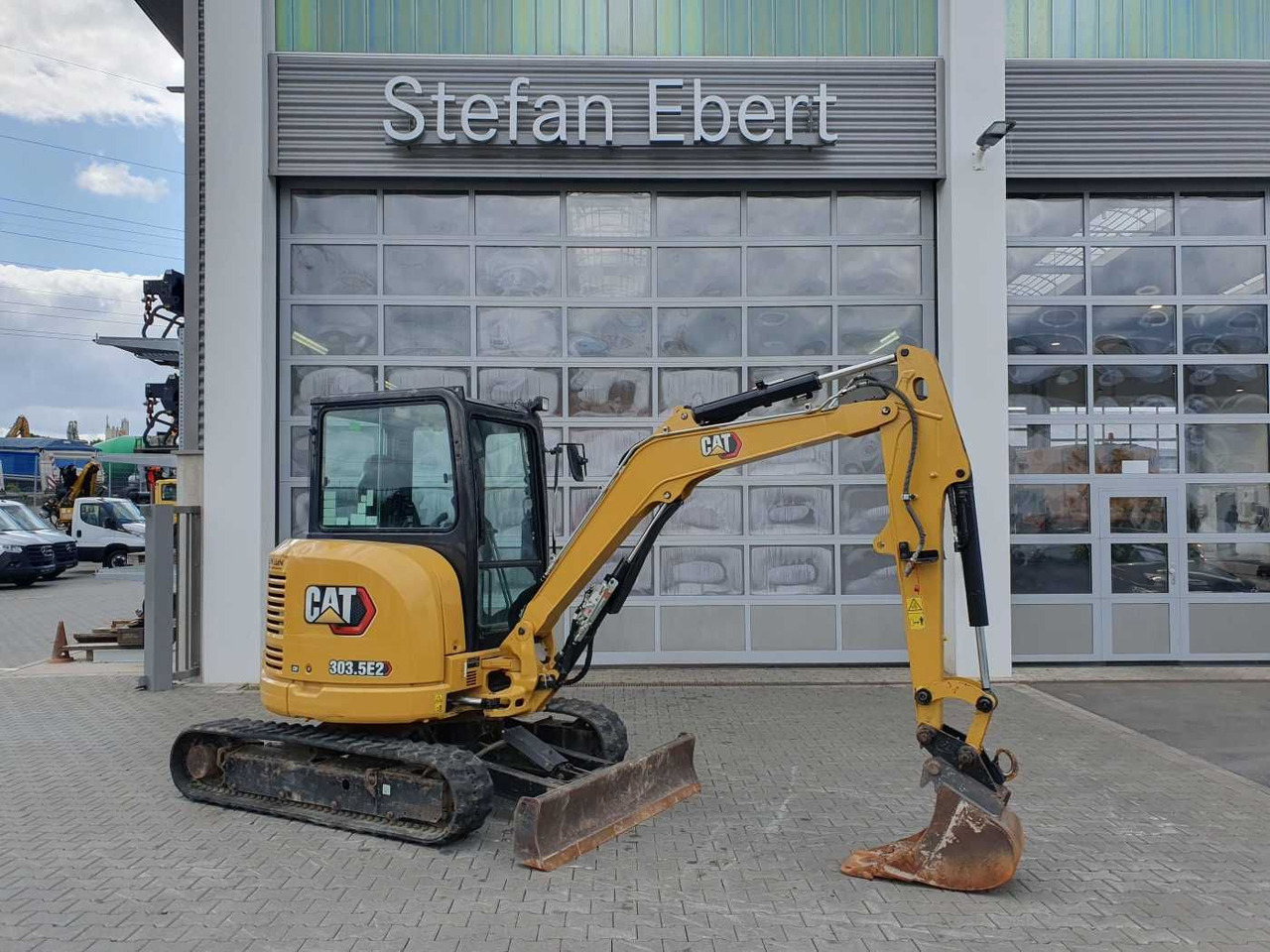 CAT 303.5E2CR / nur 2.107h! / 1x Tieflöffel / 2021 - Miniekskavator: foto 1 CAT 303.5E2CR / nur 2.107h! / 1x Tieflöffel / 2021 - Miniekskavator: foto 1