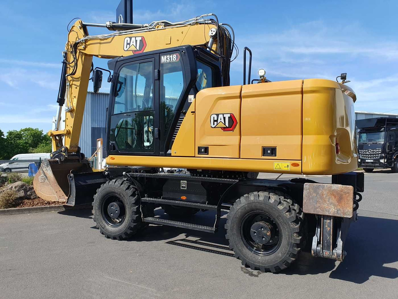 CAT M318 / 2022 / nur 286h! / Tieflöffel / Pratzen - Ekskavator me goma: foto 3 CAT M318 / 2022 / nur 286h! / Tieflöffel / Pratzen - Ekskavator me goma: foto 3