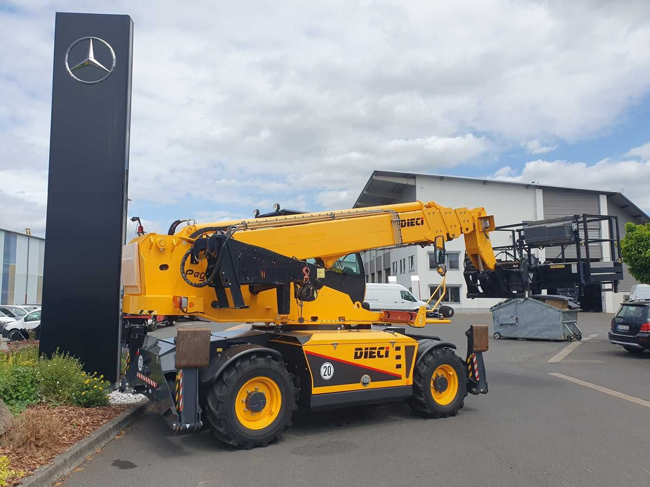Ekskavator teleskopik Dieci Pegasus 40.18 / Winde / Korb / Funk / nur 1.055h: foto 6