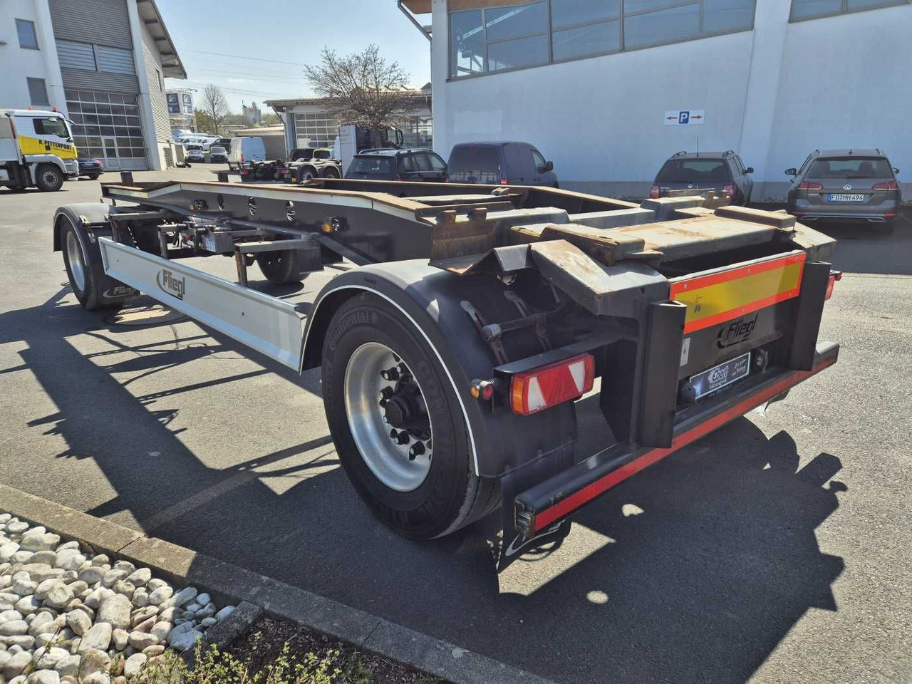 Fliegl ZPS180 Abroll-Container Tropper Pellet-Silo 22m³ Fliegl ZPS180 Abroll-Container Tropper Pellet-Silo 22m³ - Rimorkio roll-off/ Skip loader: foto 3 Fliegl ZPS180 Abroll-Container Tropper Pellet-Silo 22m³ Fliegl ZPS180 Abroll-Container Tropper Pellet-Silo 22m³ - Rimorkio roll-off/ Skip loader: foto 3