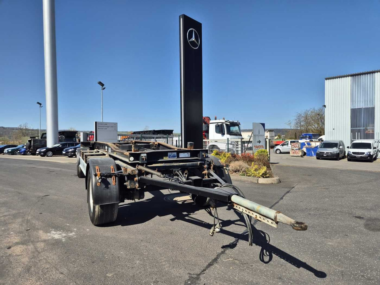 Rimorkio roll-off/ Skip loader Fliegl ZPS180 Abroll-Container Tropper Pellet-Silo 22m³ Fliegl ZPS180 Abroll-Container Tropper Pellet-Silo 22m³: foto 7
