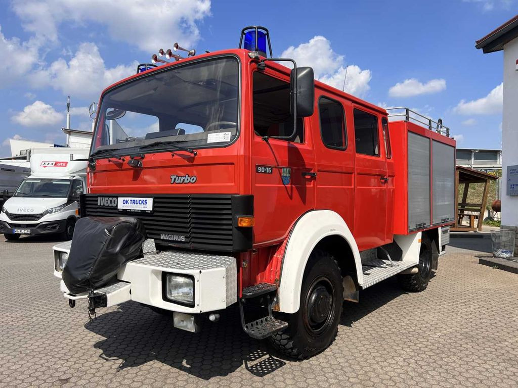 Iveco 90-16 AW 4x4 LF8 Feuerwehr Standheizung 9 Sitze - Zjarrfikëse: foto 2 Iveco 90-16 AW 4x4 LF8 Feuerwehr Standheizung 9 Sitze - Zjarrfikëse: foto 2