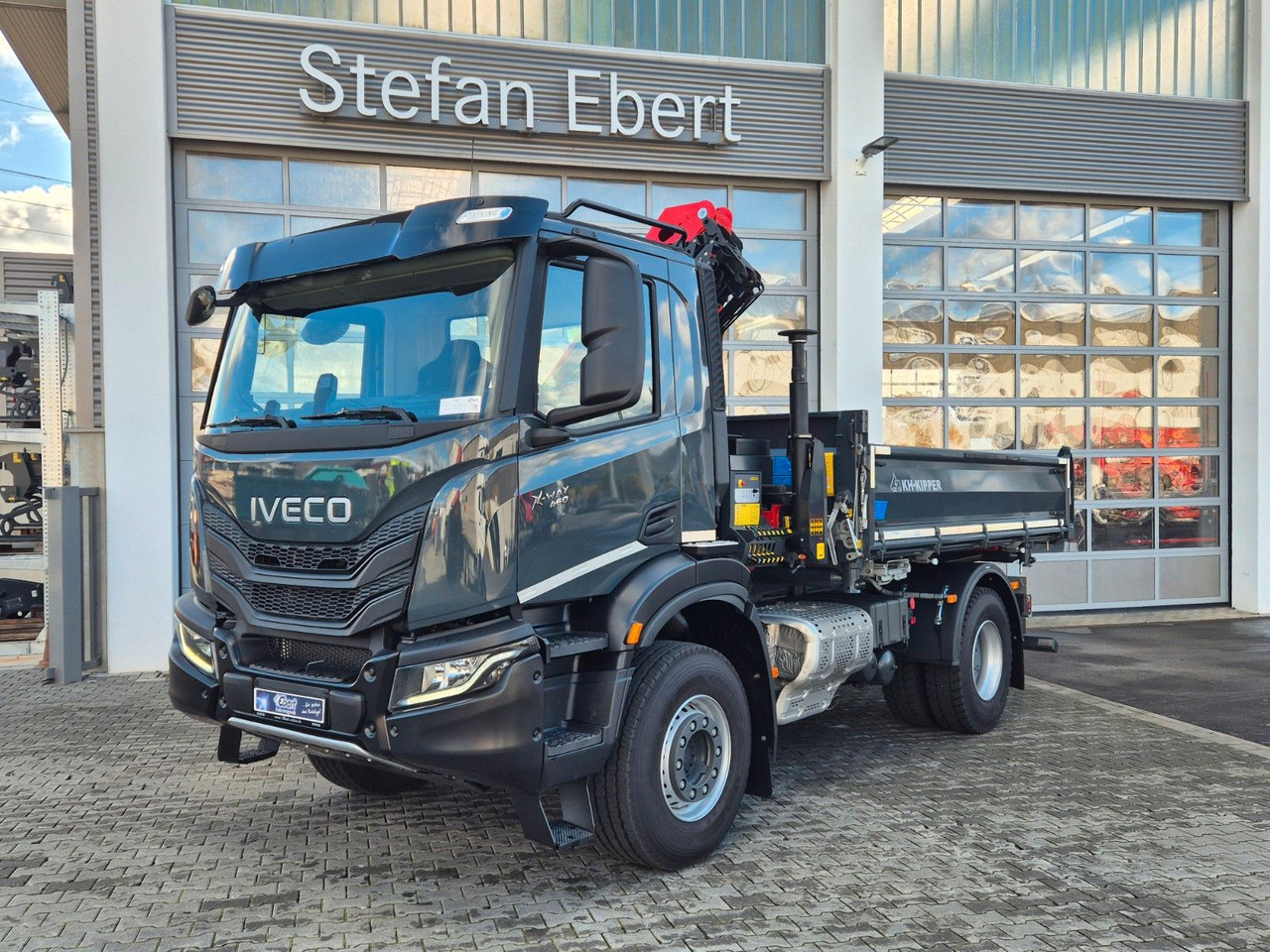 Iveco AD200X46/P HR OFF Palfinger PK 12.501 Funk AHK - Kamion vetëshkarkues, Kamion me vinç: foto 2 Iveco AD200X46/P HR OFF Palfinger PK 12.501 Funk AHK - Kamion vetëshkarkues, Kamion me vinç: foto 2