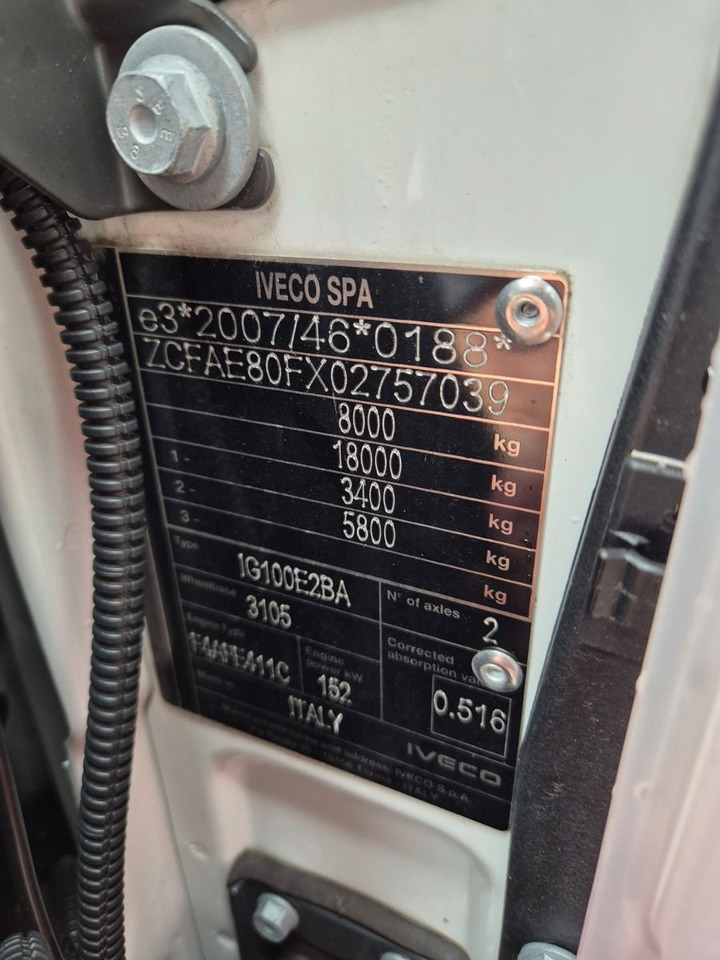 Kamioncine vetëshkarkuese Iveco Eurocargo ML80E21 Meiller Kipper 2x AHK 3 Sitze: foto 32 Kamioncine vetëshkarkuese Iveco Eurocargo ML80E21 Meiller Kipper 2x AHK 3 Sitze: foto 32