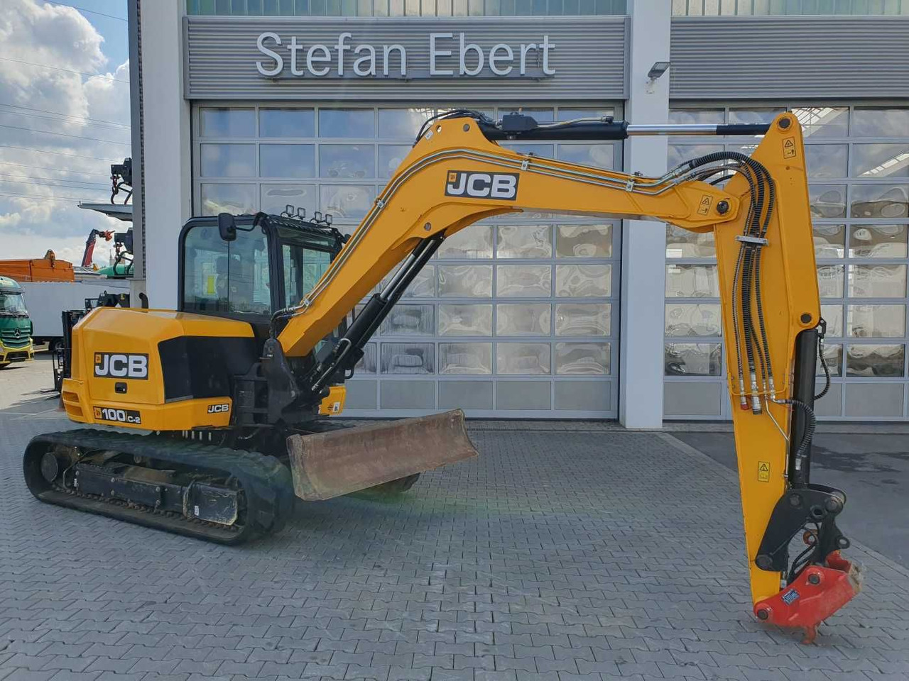 JCB 100C-2 / nur 471h! / 2022 / Lehnhoff HS08 - Ekskavator me zinxhirë: foto 1 JCB 100C-2 / nur 471h! / 2022 / Lehnhoff HS08 - Ekskavator me zinxhirë: foto 1