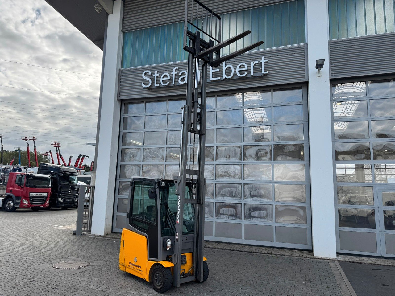 Pirun elektrik Jungheinrich EFG 215 / Triplex: 4.25m! / SS / nur 716h!: foto 10