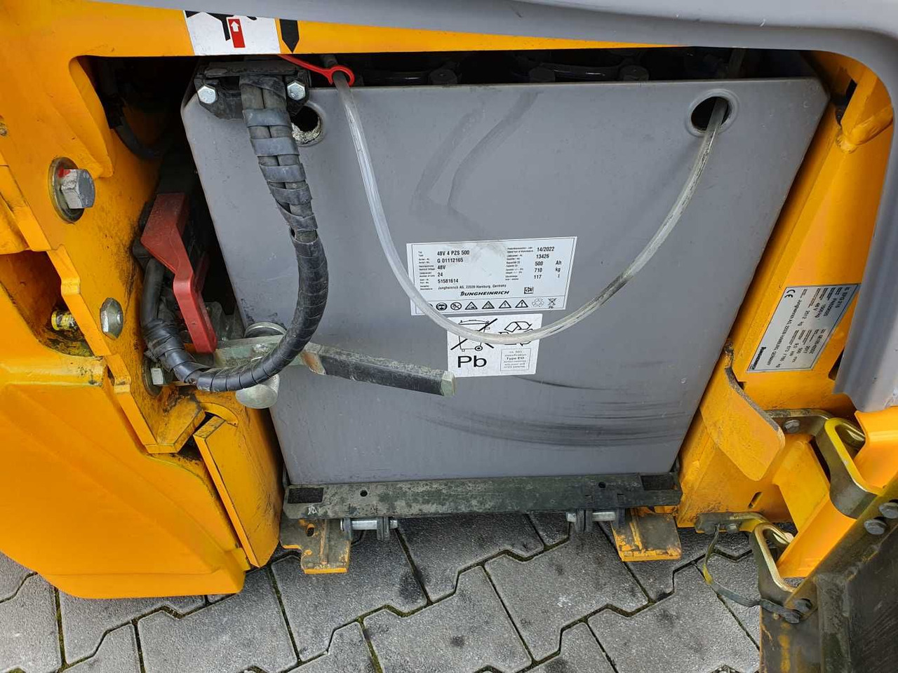 Pirun elektrik Jungheinrich EFG 215 / Triplex: 4.25m! / nur 3.439h! / 2022: foto 12