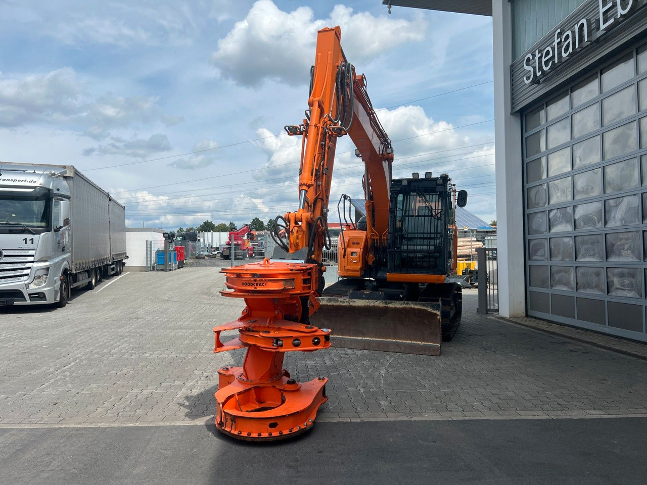 Kobelco ED160 BR-7 / nur 999h! / Woodcracker Löffelpaket - Ekskavator me zinxhirë: foto 5 Kobelco ED160 BR-7 / nur 999h! / Woodcracker Löffelpaket - Ekskavator me zinxhirë: foto 5