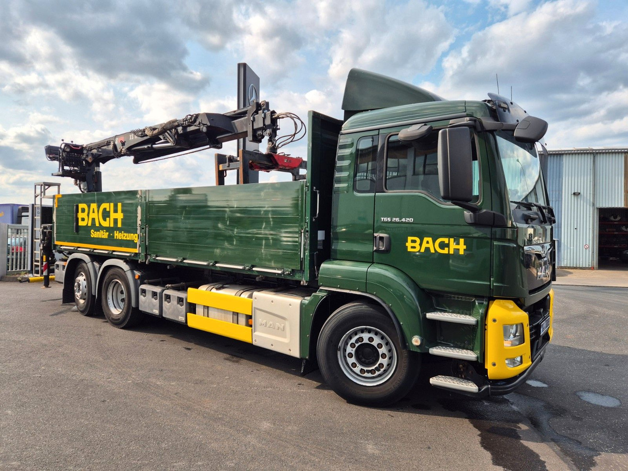 MAN TGS 26.420 6x2-4 LL Hiab 177K PRO 2 Stück - Kamion me karroceri të hapur, Kamion me vinç: foto 4 MAN TGS 26.420 6x2-4 LL Hiab 177K PRO 2 Stück - Kamion me karroceri të hapur, Kamion me vinç: foto 4