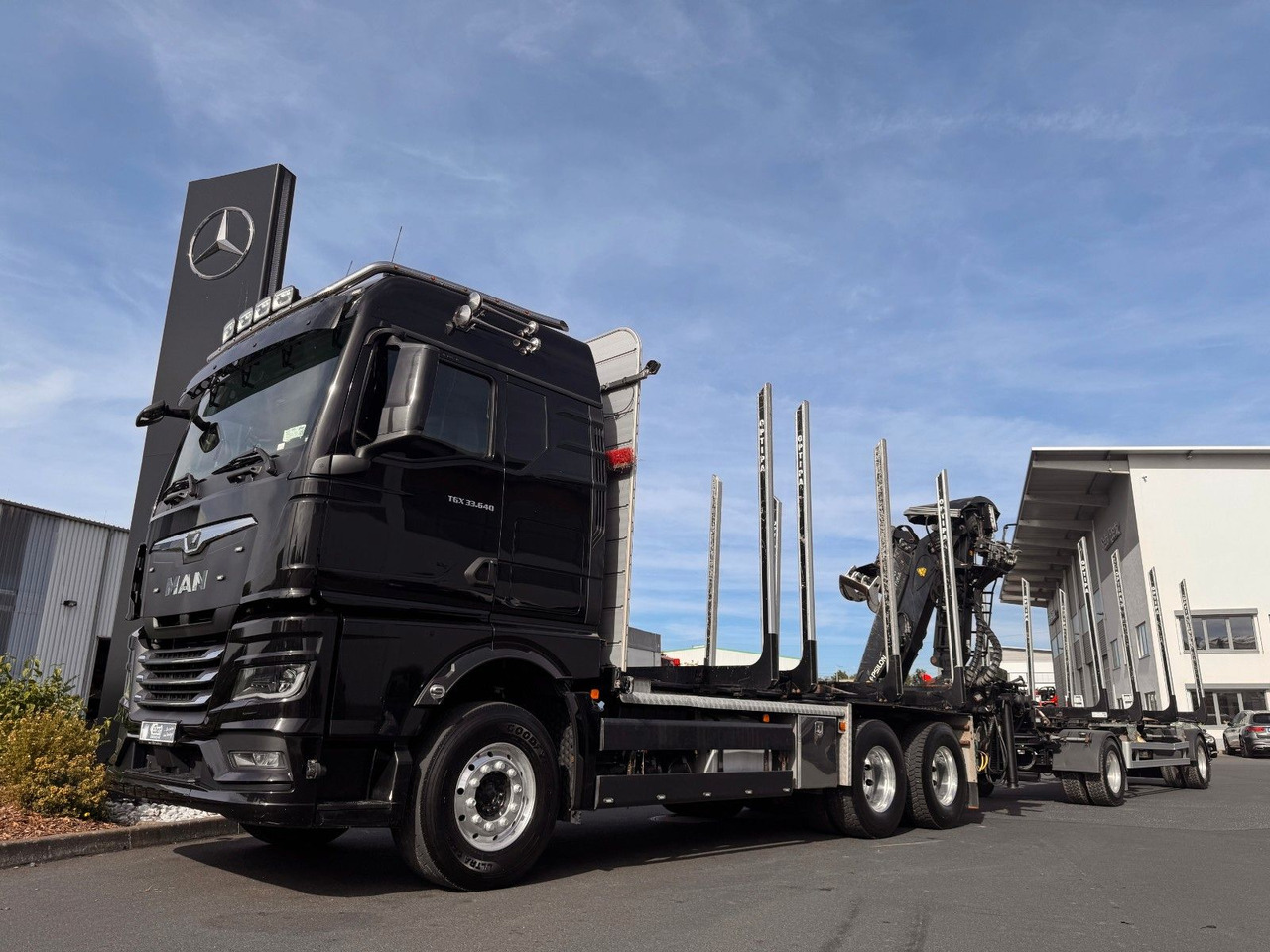 MAN TGX 33.640 6x4 BL Palfinger Q150Z96 - Kamion për transport druri, Kamion me vinç: foto 1 MAN TGX 33.640 6x4 BL Palfinger Q150Z96 - Kamion për transport druri, Kamion me vinç: foto 1