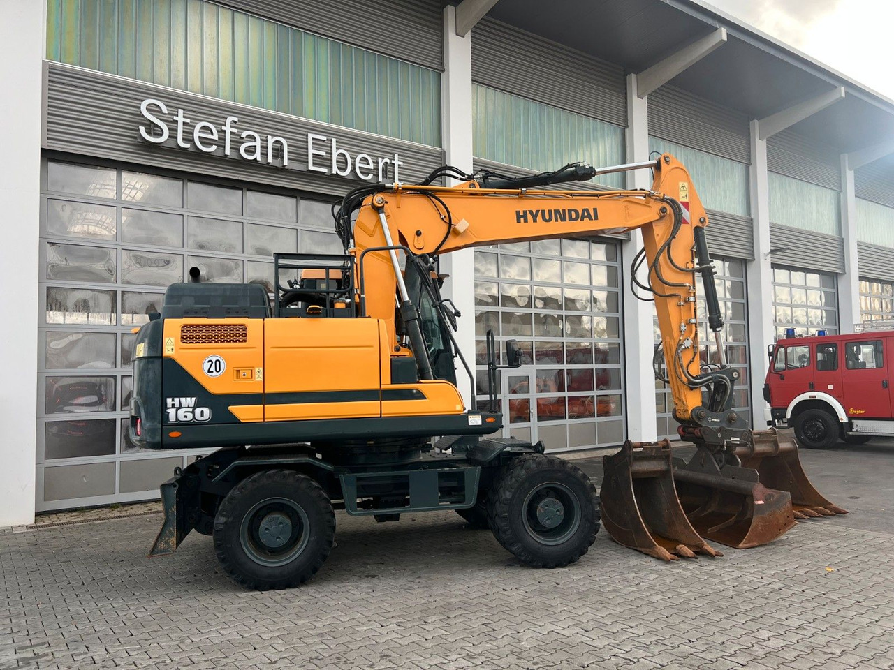 Hyundai HW 160 / OQ 65 / nur 714h! / Löffelpaket - Makineritë e tjera: foto 2 Hyundai HW 160 / OQ 65 / nur 714h! / Löffelpaket - Makineritë e tjera: foto 2