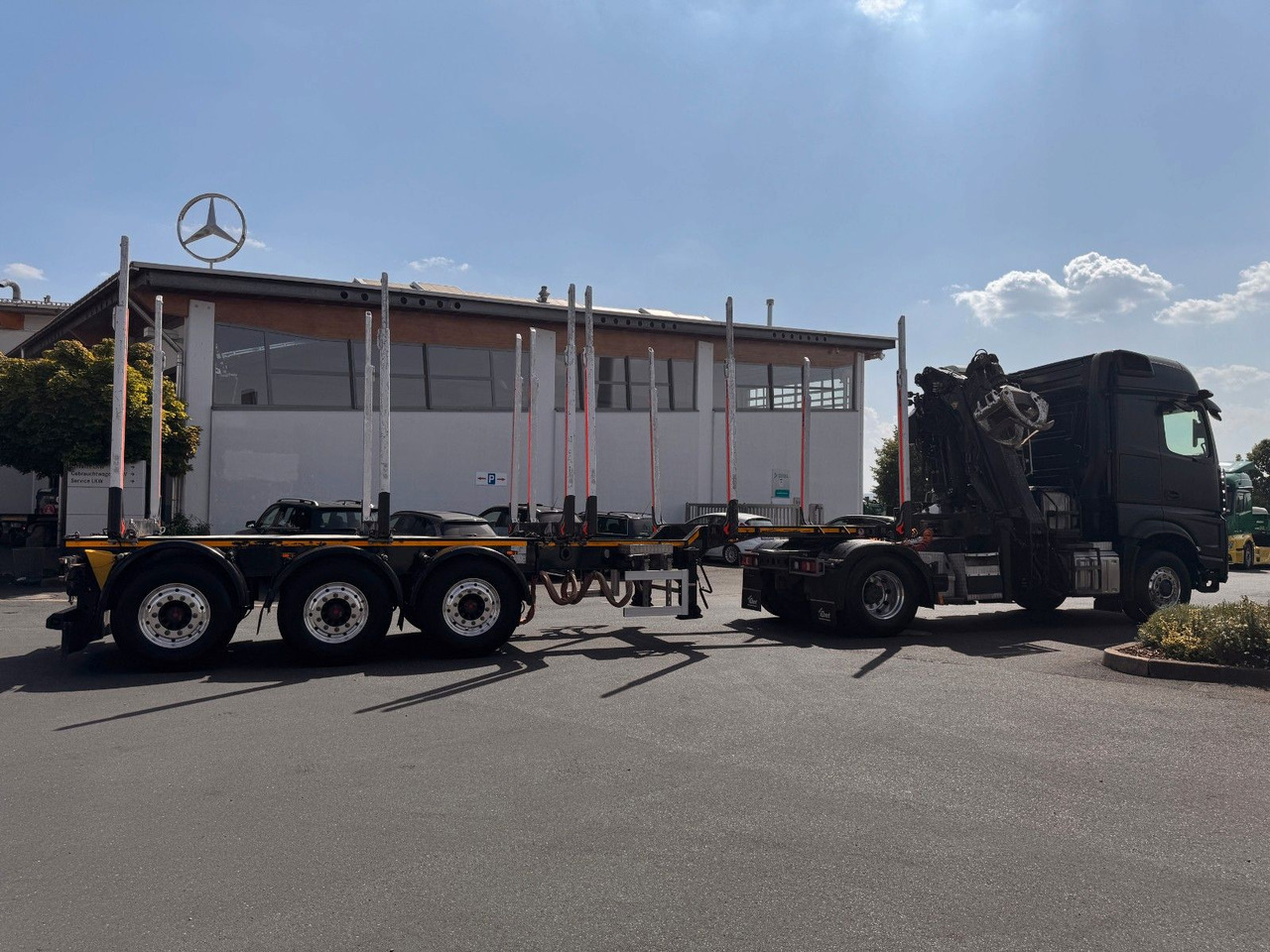 Mercedes-Benz Arocs 1853 LS 4x4 HAD Palfinger Q170Z96+Doll H3L - Kamion me vinç: foto 4 Mercedes-Benz Arocs 1853 LS 4x4 HAD Palfinger Q170Z96+Doll H3L - Kamion me vinç: foto 4