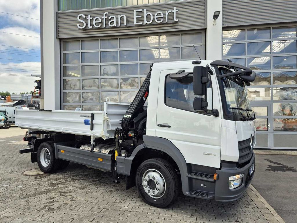 Mercedes-Benz Atego 1224 KK Kipper+Kran+Funk+Greifersteuerung  - Kamion vetëshkarkues, Kamion me vinç: foto 3 Mercedes-Benz Atego 1224 KK Kipper+Kran+Funk+Greifersteuerung  - Kamion vetëshkarkues, Kamion me vinç: foto 3