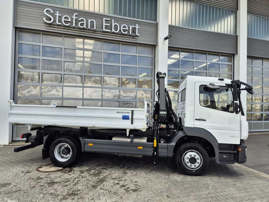 Mercedes-Benz Atego 1224 KK Kipper+Kran+Funk+Greifersteuerung  - Kamion vetëshkarkues, Kamion me vinç: foto 5 Mercedes-Benz Atego 1224 KK Kipper+Kran+Funk+Greifersteuerung  - Kamion vetëshkarkues, Kamion me vinç: foto 5