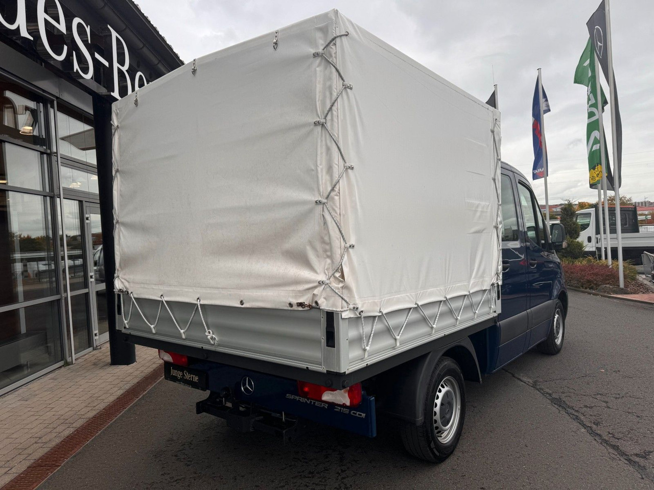 Mercedes-Benz Sprinter 215 CDI DoKa 9G Klima AHK SHZ - Kamioncine me tendë, Kamioncine dopio kabinë: foto 4 Mercedes-Benz Sprinter 215 CDI DoKa 9G Klima AHK SHZ - Kamioncine me tendë, Kamioncine dopio kabinë: foto 4