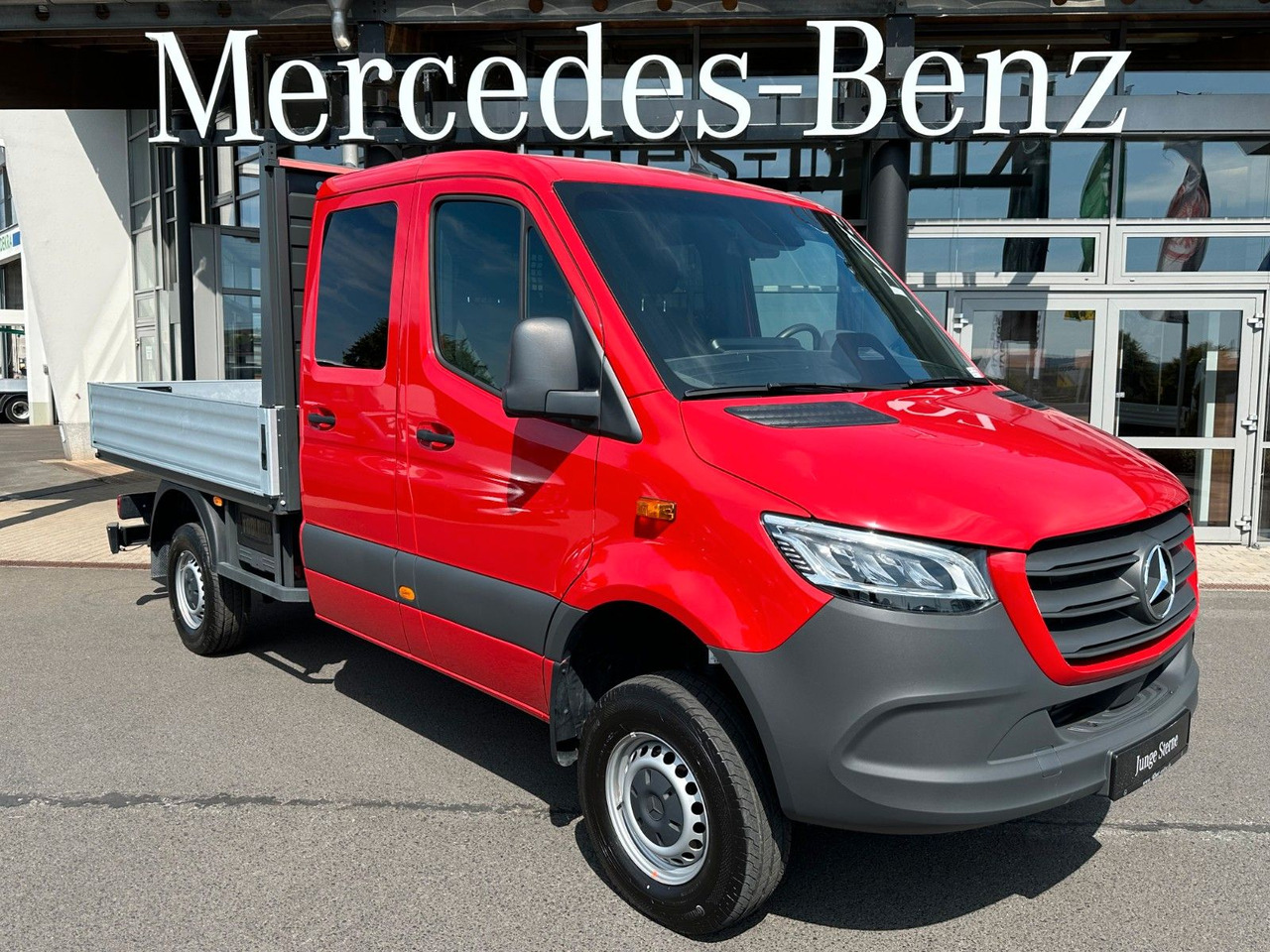 Mercedes-Benz Sprinter 319 CDI 4x4 DoKa Klima AHK3,5to - Kamioncine me karroceri, Kamioncine dopio kabinë: foto 1 Mercedes-Benz Sprinter 319 CDI 4x4 DoKa Klima AHK3,5to - Kamioncine me karroceri, Kamioncine dopio kabinë: foto 1