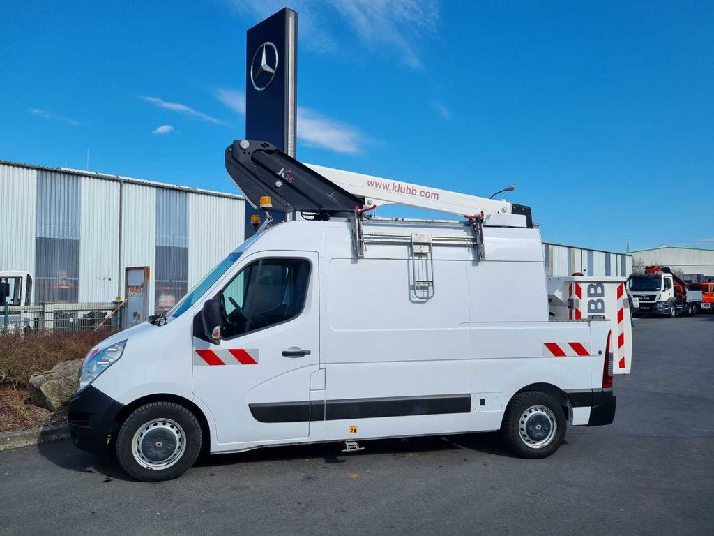 Renault Master 2.3 dCi / KLUBB K26, 12m - Platformë ajrore e montuar në kamion, Kamioncine: foto 4 Renault Master 2.3 dCi / KLUBB K26, 12m - Platformë ajrore e montuar në kamion, Kamioncine: foto 4