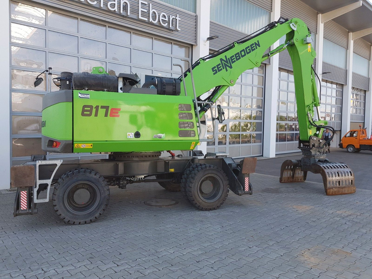 Sennebogen 817E / nur: 1.374h / 2019 / Sortiergreifer - Ekskavator me goma: foto 2 Sennebogen 817E / nur: 1.374h / 2019 / Sortiergreifer - Ekskavator me goma: foto 2