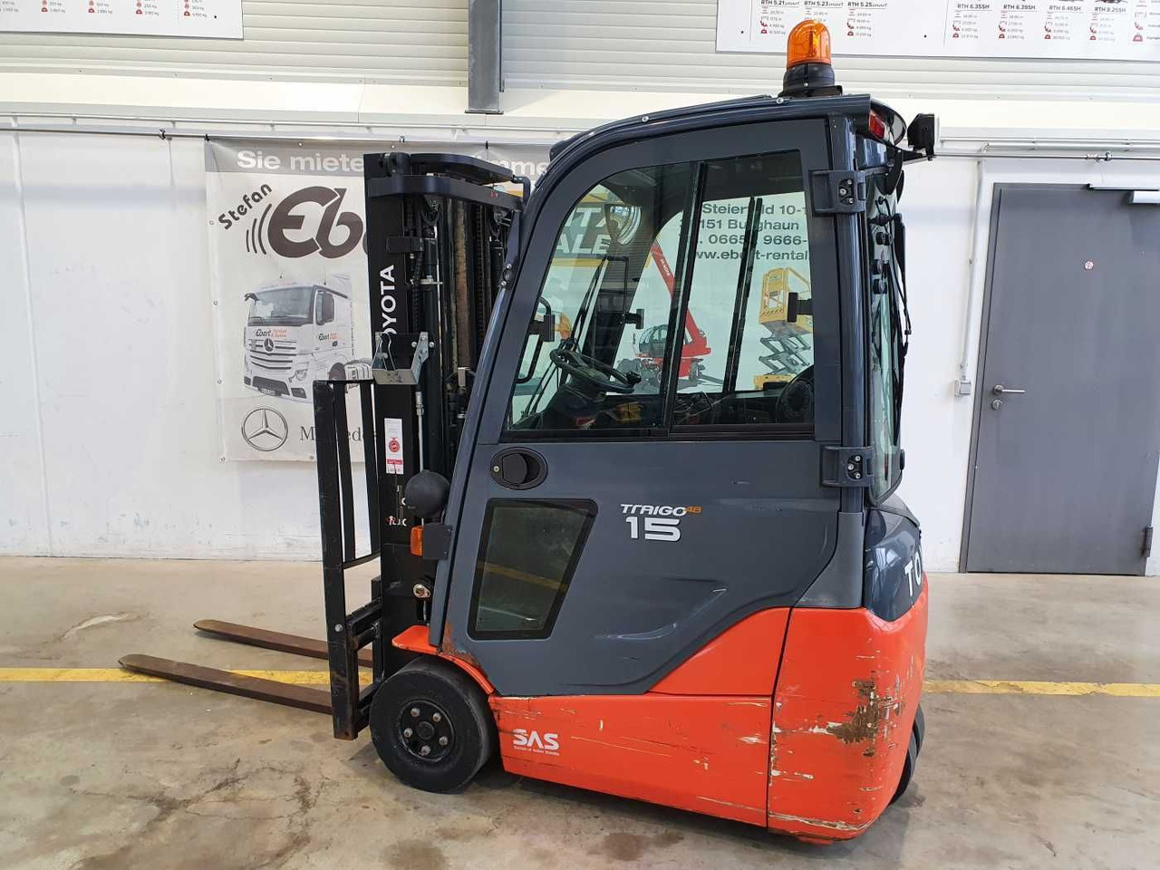 Toyota 8FBET15 / Batterie 07/2023 / HH: 4.3m! / 2.849h - Pirun elektrik: foto 5 Toyota 8FBET15 / Batterie 07/2023 / HH: 4.3m! / 2.849h - Pirun elektrik: foto 5