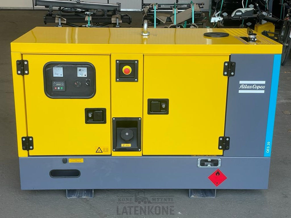 Atlas Copco QES 20 50 Hz Generaattori StageV - Set gjeneratori: foto 3 Atlas Copco QES 20 50 Hz Generaattori StageV - Set gjeneratori: foto 3
