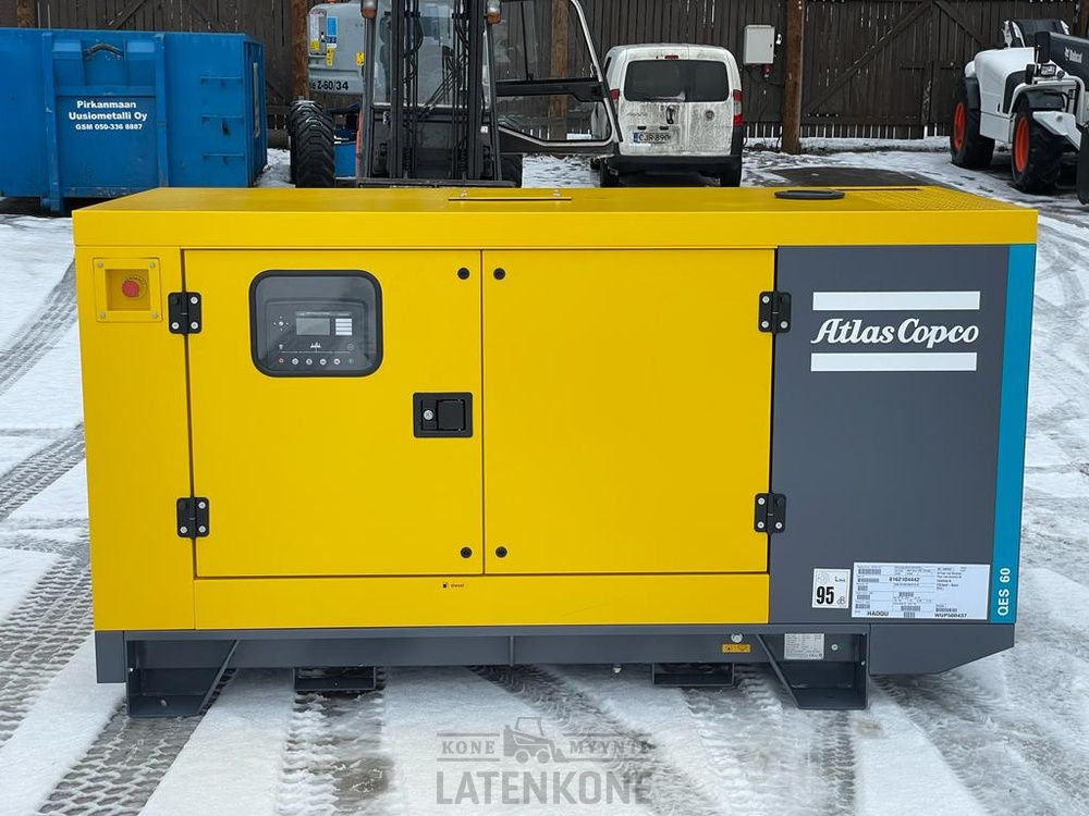 Atlas Copco QES 60 CUD 50 Hz Generaattori - Set gjeneratori: foto 1 Atlas Copco QES 60 CUD 50 Hz Generaattori - Set gjeneratori: foto 1