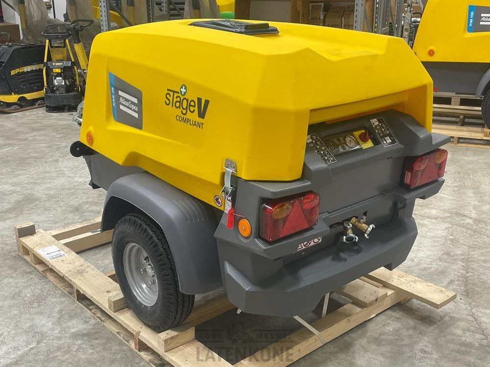 Atlas Copco XAS 38 StV Vaunukompressori UUSI - Kompresor ajri: foto 4 Atlas Copco XAS 38 StV Vaunukompressori UUSI - Kompresor ajri: foto 4