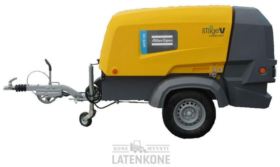 Atlas Copco XATS 138 StV Vaunukompressori UUSI - Kompresor ajri: foto 2 Atlas Copco XATS 138 StV Vaunukompressori UUSI - Kompresor ajri: foto 2