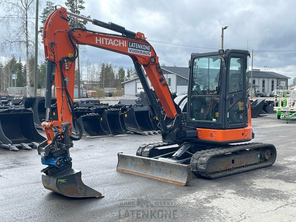 Hitachi ZX 55U-5A kaivinkone - Ekskavator me zinxhirë: foto 4 Hitachi ZX 55U-5A kaivinkone - Ekskavator me zinxhirë: foto 4